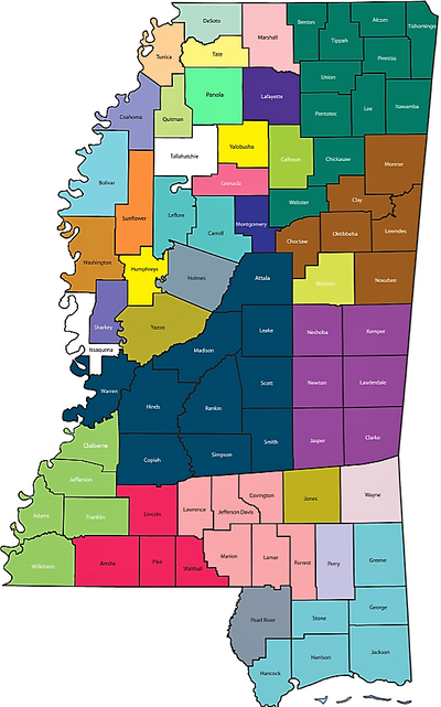 State Program Map | Mississippi Department of Public Safety
